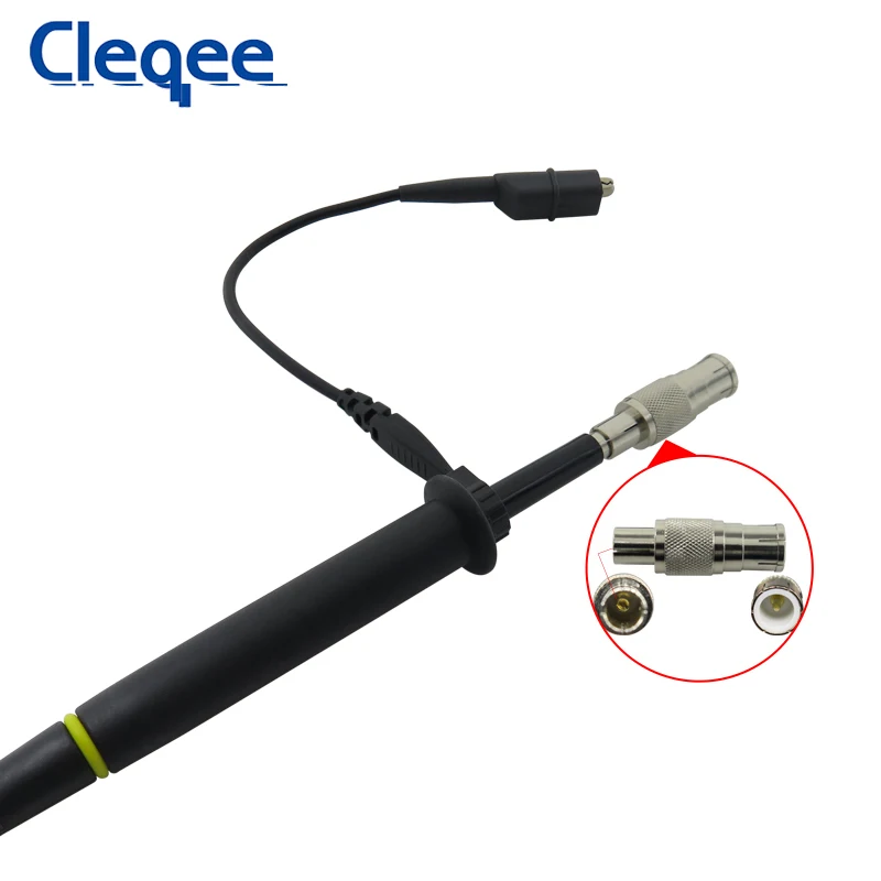 250MHz 2KV High Voltage Oscilloscope Probe 100x Safety Insulated BNC Plug Universal Interface 1pcs Cleqee P4250 oscilloscope probe