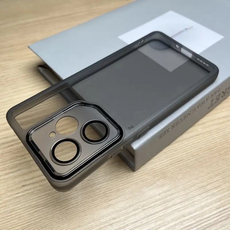 Luxury Colorful Transparent TPU Magnetic Bumper Case