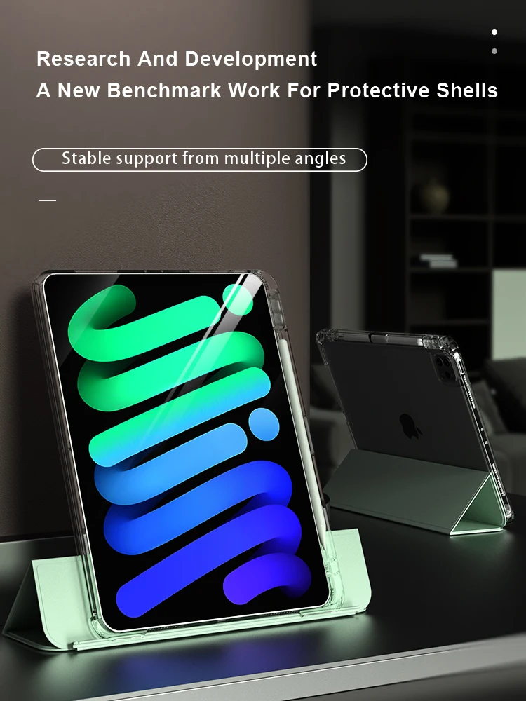 Cover Di Superficie Staccabile Per Ipad Custodia Di Decima Generazione 2023 Acrilico Back Funda Ipad Air 5 Case Pro 11 10.2 Astuccio Di Nona Generazio