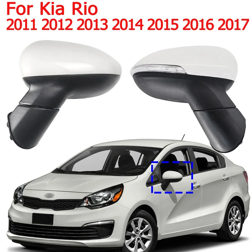

Car 3/5/7/9 Wires Rear View Mirror Assembly For KIA Rio 2011 2012 2013 2014 2015 2016 2017 Auto Door Side Rear View Mirror Assy