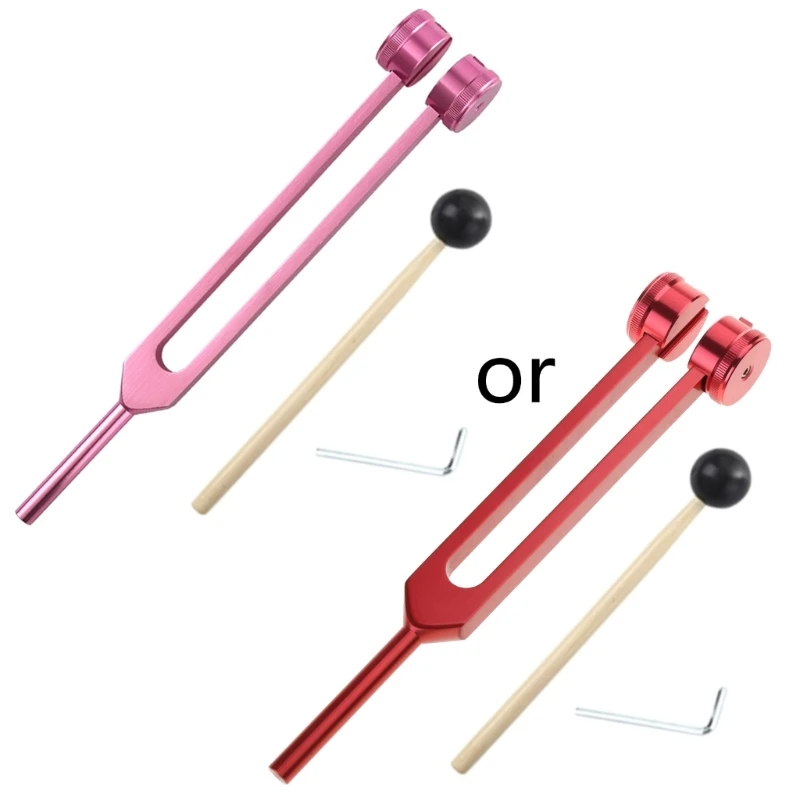 

128 Hz Tuning Fork Clinical Grade Nerve/Sensory Anti-rust Tuning Fork Stainless Steel Portable Tuning Fork for Sound