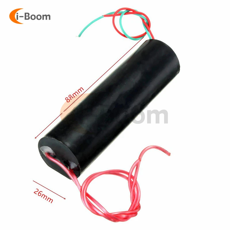 Power Transformer 1000KV 1000000V Boost Step Up High Voltage Pulse Inverter Arc Generator Ignition Coil Module DC 3.7-6V 800KV-1000KV Transformer