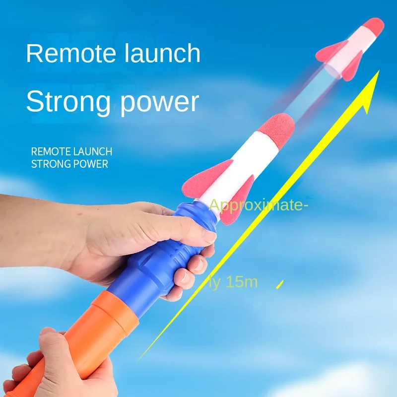 Hand Pressure Weather Pump Rocket Launcher Children's Outdoor Toys Parent-child Interaction Fun Toys Children's Birthday Gifts 4