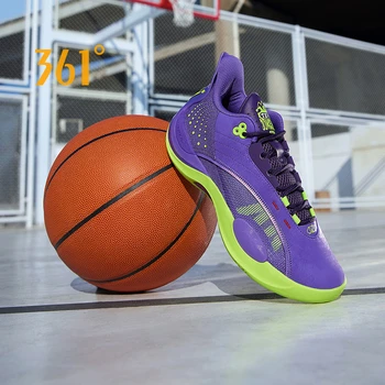 361 grados Team Joker hombres zapatos de baloncesto rebote de combate antideslizante resistente al desgaste CQT-QU! K zapatillas altas estables 572511105 1