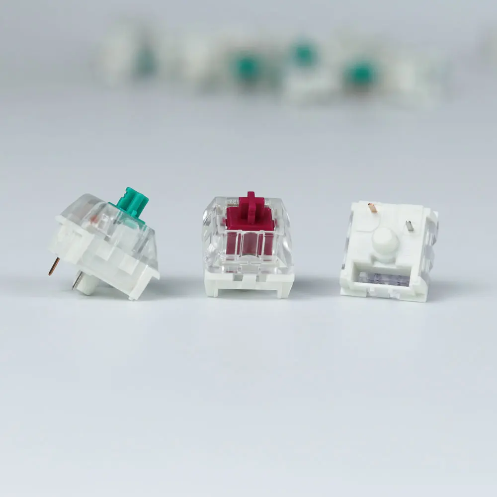 kailh pro switches 3pin RGB SMD purple light green teal aqua burgundy MX RGB Swithes For Gaming
