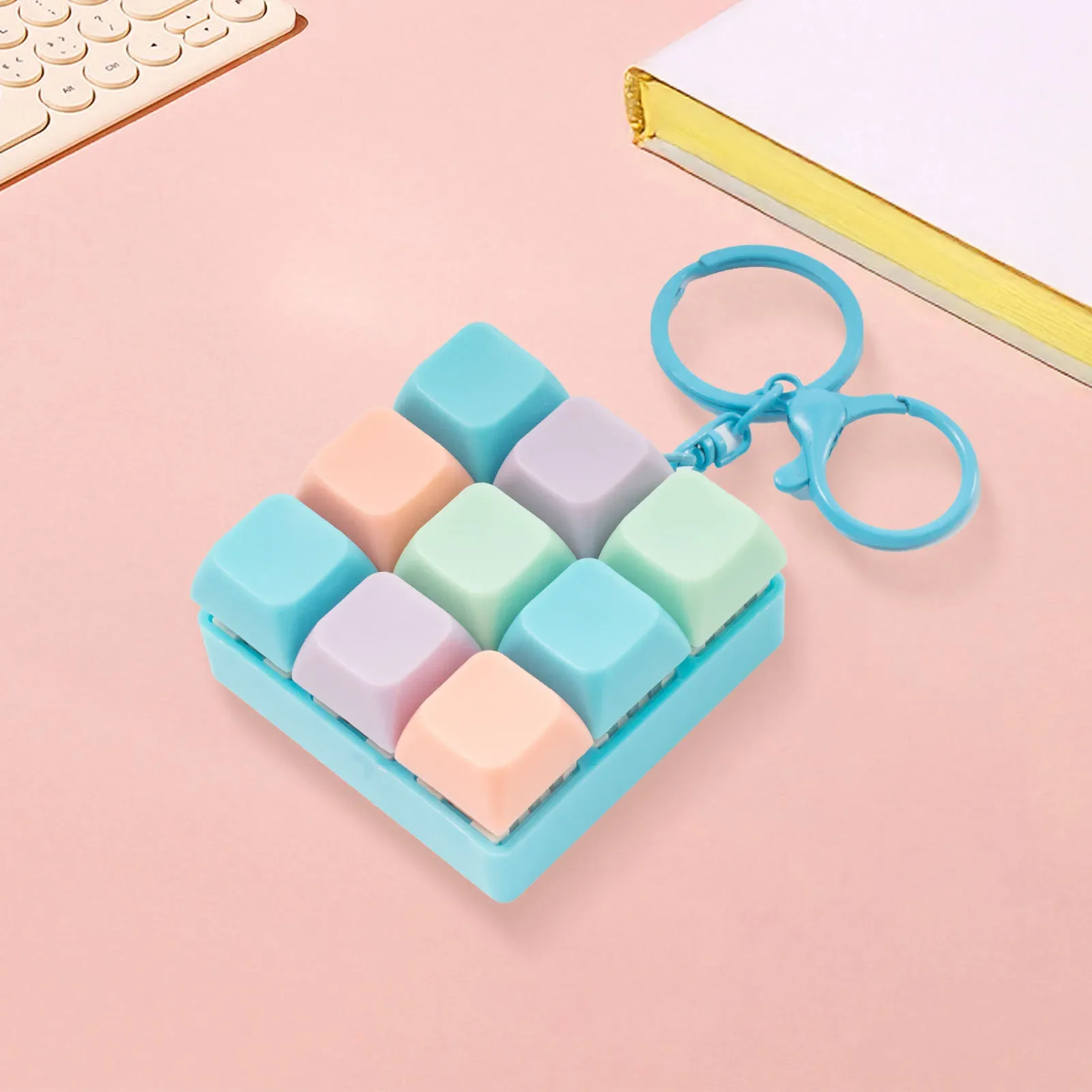 9 Keys Keyboard Key Fidget Toys Party Stress Relief