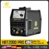 HZXVOGEN TIG Cold Welding Machine ARC/MMA HBT2000P 200A Pulse 1-900ms Adjustment TIG HF TIG Spot TIG  Stick Welder Soldadora TIG 1