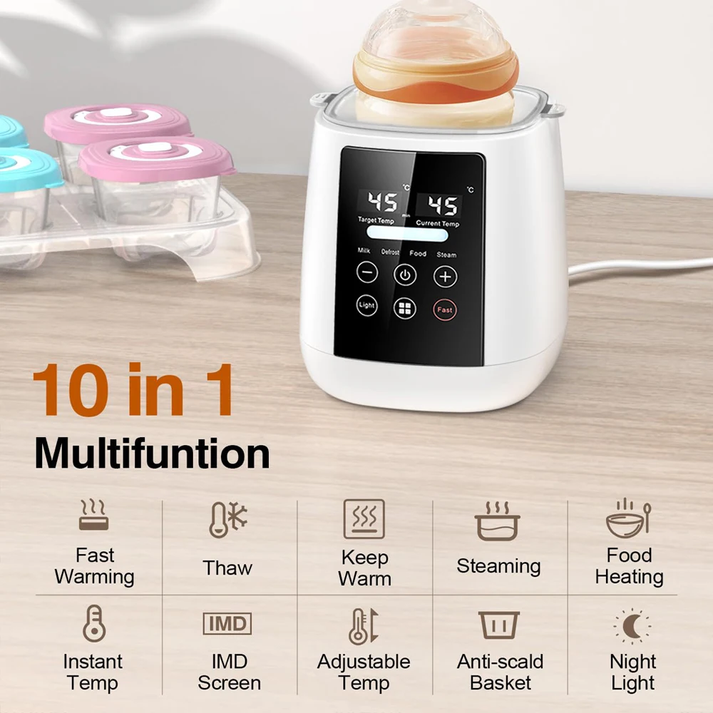 Newborn Baby Feeding Bottle Warmer & Sterilizer with Timer bottle warmer milk bottle heater bottle sterilizer