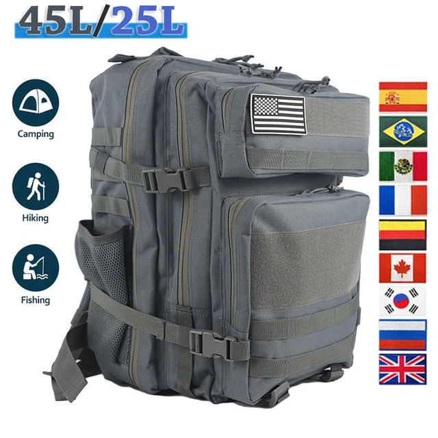 25L/45L 3P Tactical Backpack for Men Women Pink Outdoor Camping Hunting  Accessories Military Army Molle Rucksacks Assault Bag - AliExpress