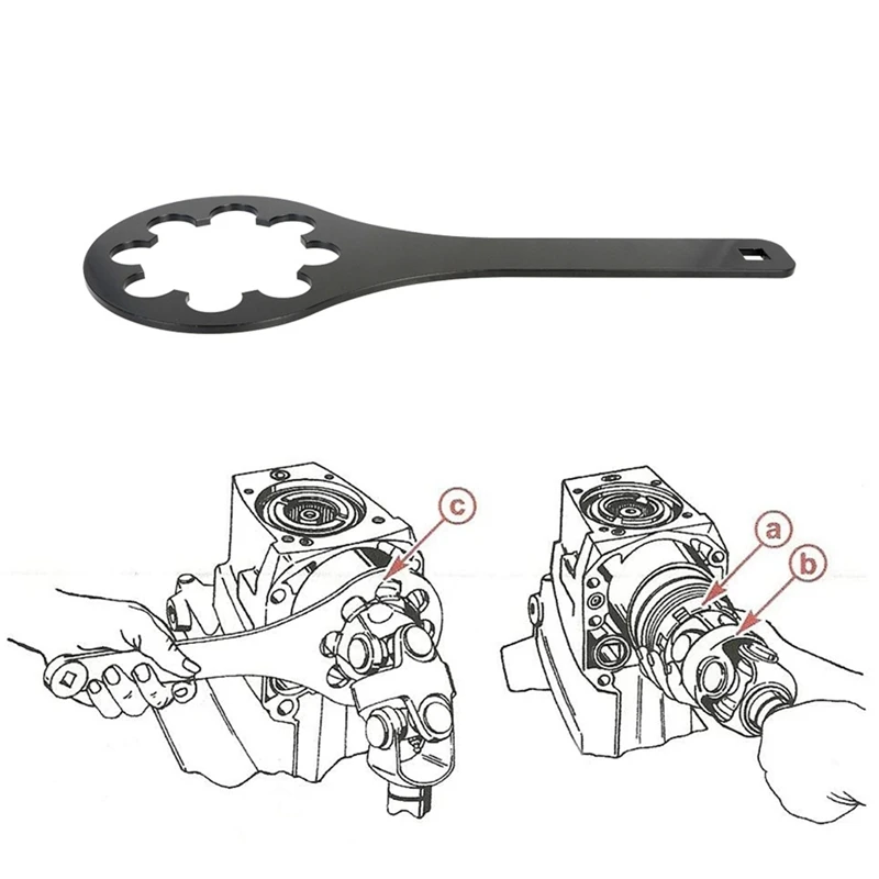 91-61069 Outboard Motor Retainer Spanner Nut Wrench & Bearing Carrier Wrench Tool For Mercruiser Alpha Gen2 Bravo 90100