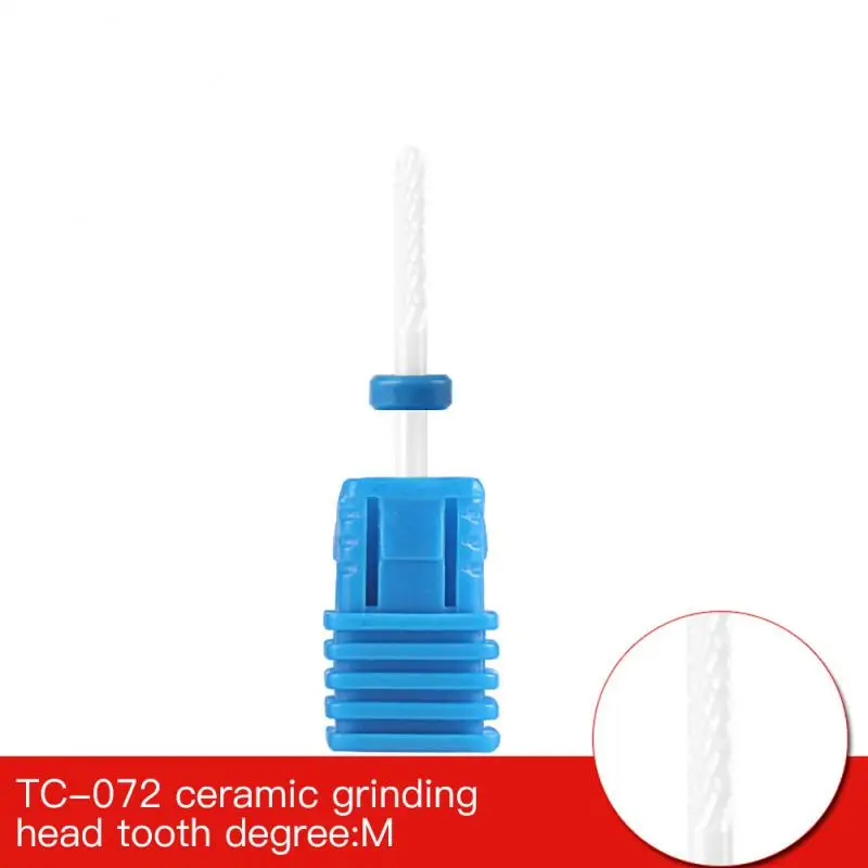 드릴 비트용 네일 밀링 커터, 선반 도구, 아트 매니큐어 세라믹 연마 제거기, 젤 네일 제거, 딸기 팁