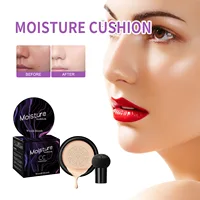Mushroom Head Air Cushion Coverage Acne Dark Circles Foundation Moisturizing Concealer Natural Isolation Long Lasting Makeup 1