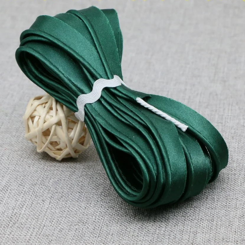 Polyester Satin Bias Binding Tape 1/2"(12mm) For Craft Supplies Sewing