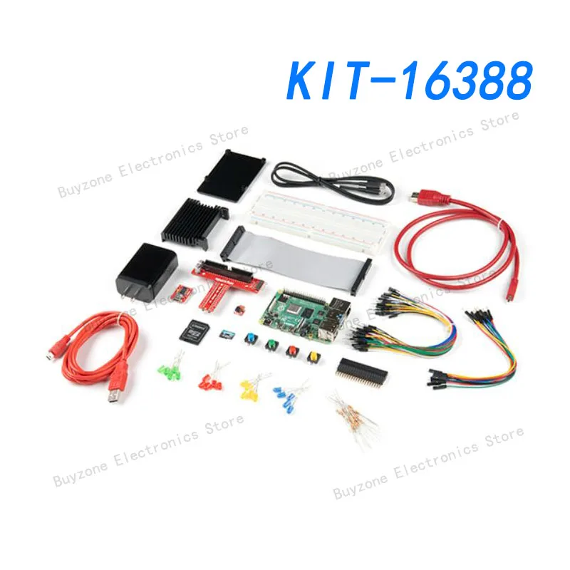 Kit-16388 Computer A Scheda Singola Raspberry Pi 4 Hardware Starter Kit - 4Gb