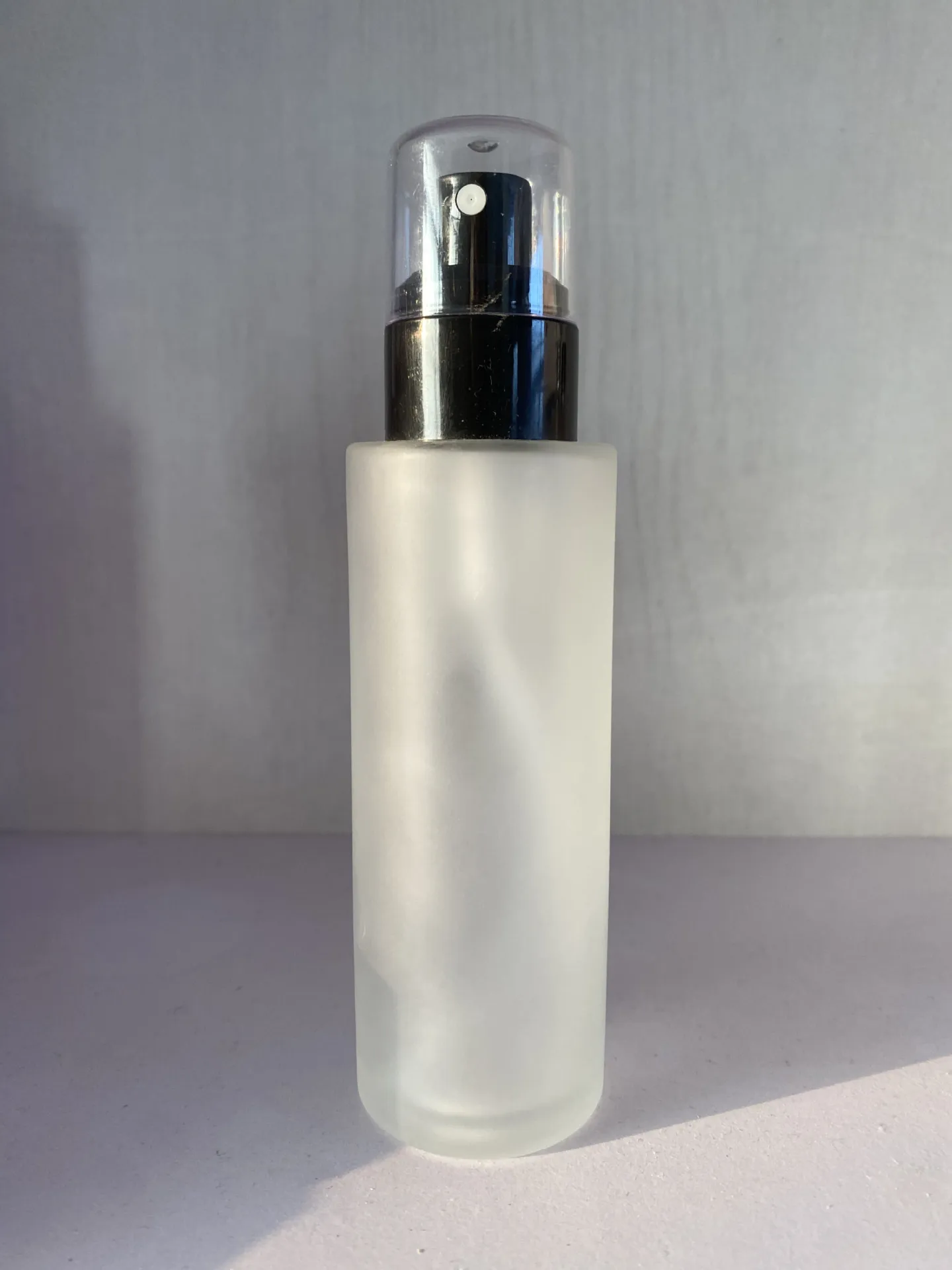 20ml 50ml 100ml 스프레이 리필 향수병 투명 반투명 유리 미세 미스트 용기 분무기 대용량, 1 피스