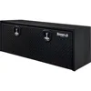 1702510 Black Steel Truck Tool Box With Aluminum Diamond Tread Door, 18 x 18 x 48 Inch, Made In The USA, Truck Box 6
