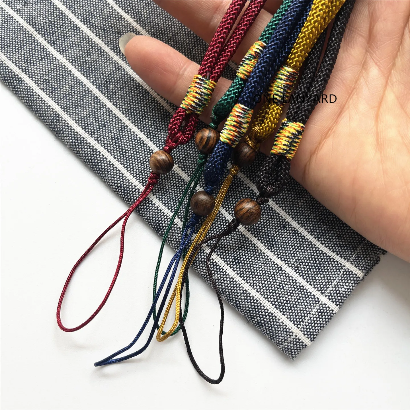 Exquisite Beaded Wrist Strap & Key Chain Lanyard
