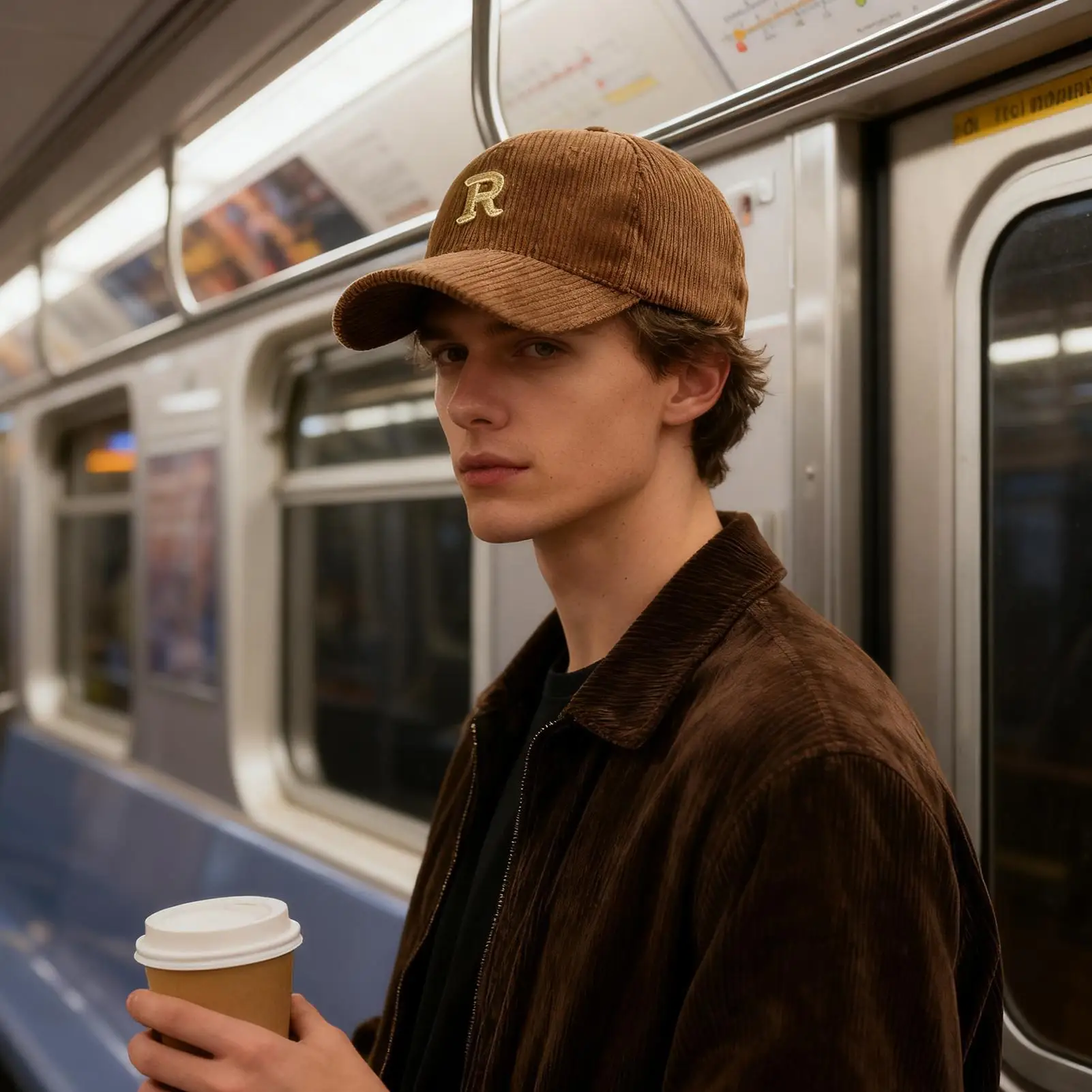 Baseball Hats 3D Embossed Letter R Adjustable Headgear Structured Baseball Hat For Family Friends Casual Sports Outdoor Travel