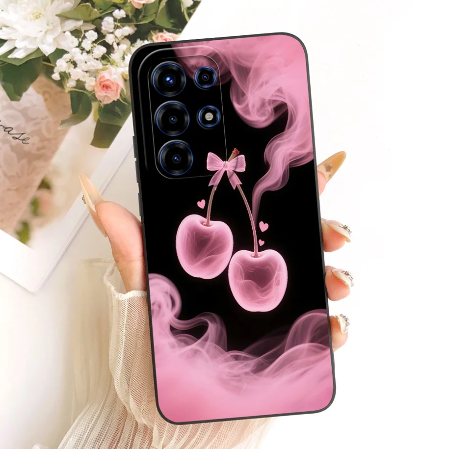 Luxury Space Volcano Painted Soft Silicone Candy Color Protection Case