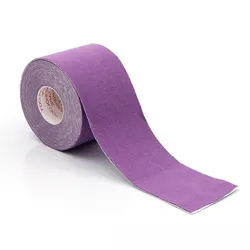 Waterproof Kinesiology Tape for Athletic Muscle Recovery and Pain Relief (Purple)