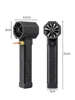 Turbo Jet Fan Handheld Powerful Air Blower LED Lighting Turbo Fan 64mm Brushless Motor Electric Duct Fan Thrust Blower 6