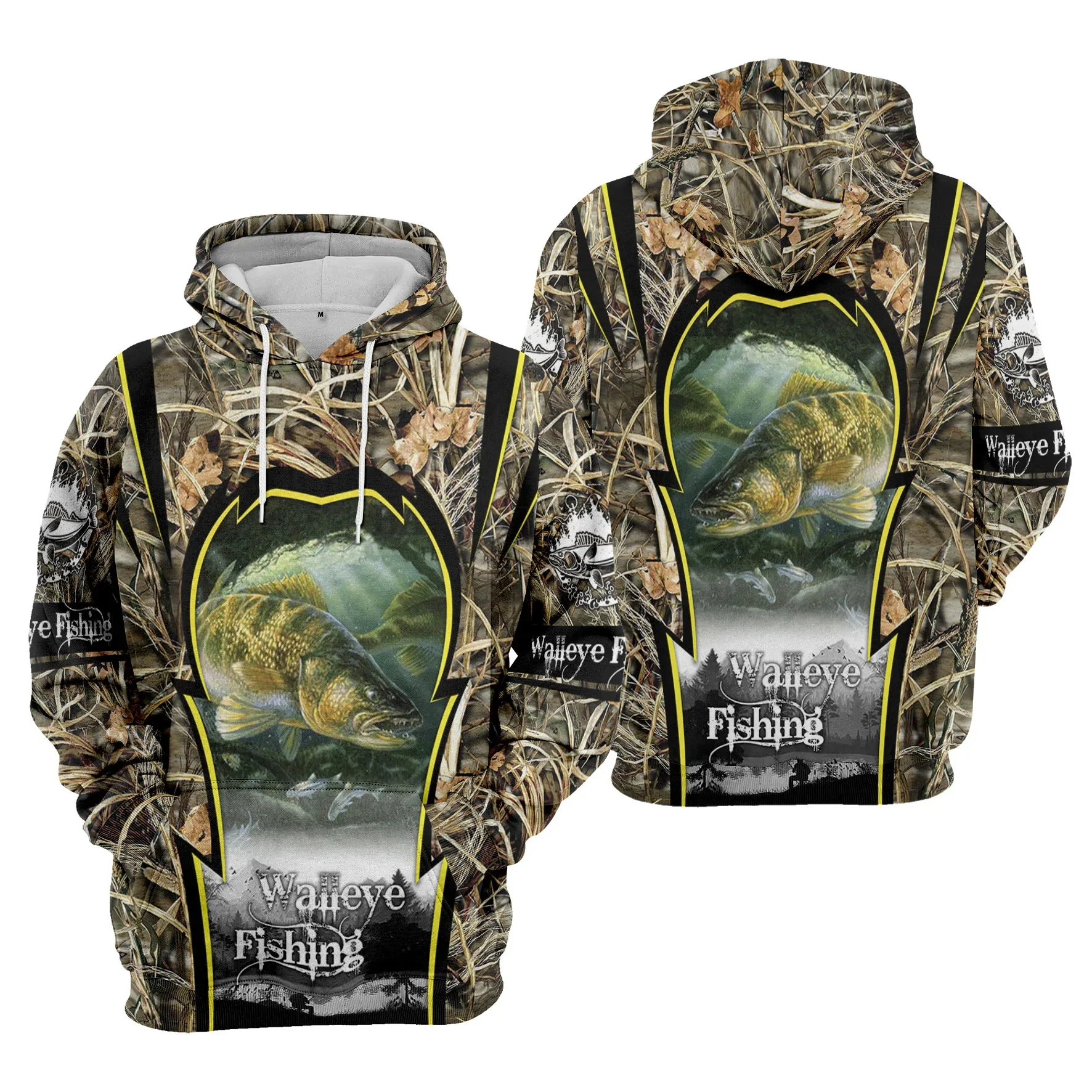 Bass/Pike/Musky/Crappie Fishing 3D All Over Printed Fishing