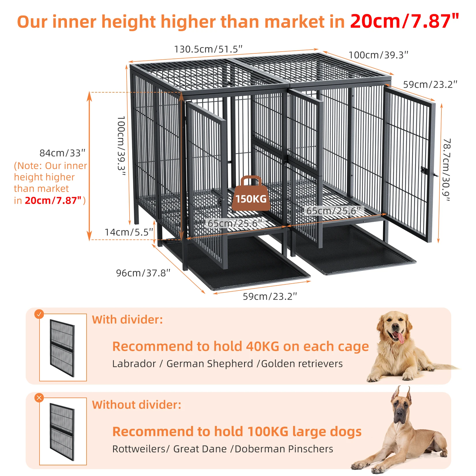 Cage d intérieur pour grand chien au meilleur prix