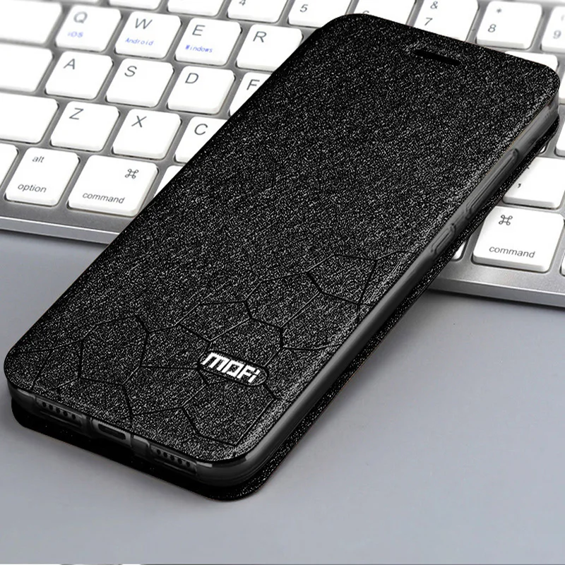 Luxury Leather Flip Case with Stand and Full Coverage