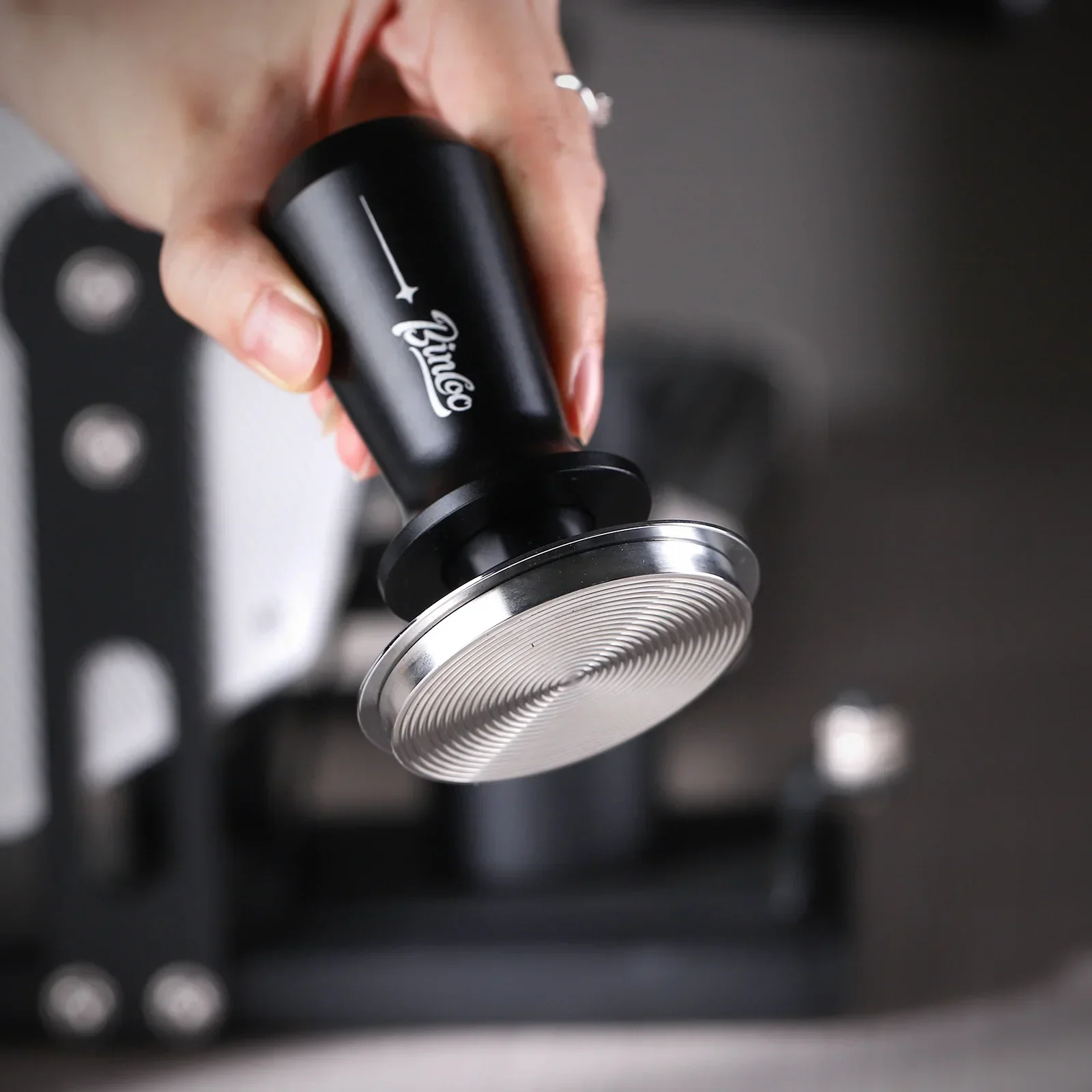 مكبس قهوة اسبريسو فاخر 51/58 مم، أداة توزيع قهوة ا...