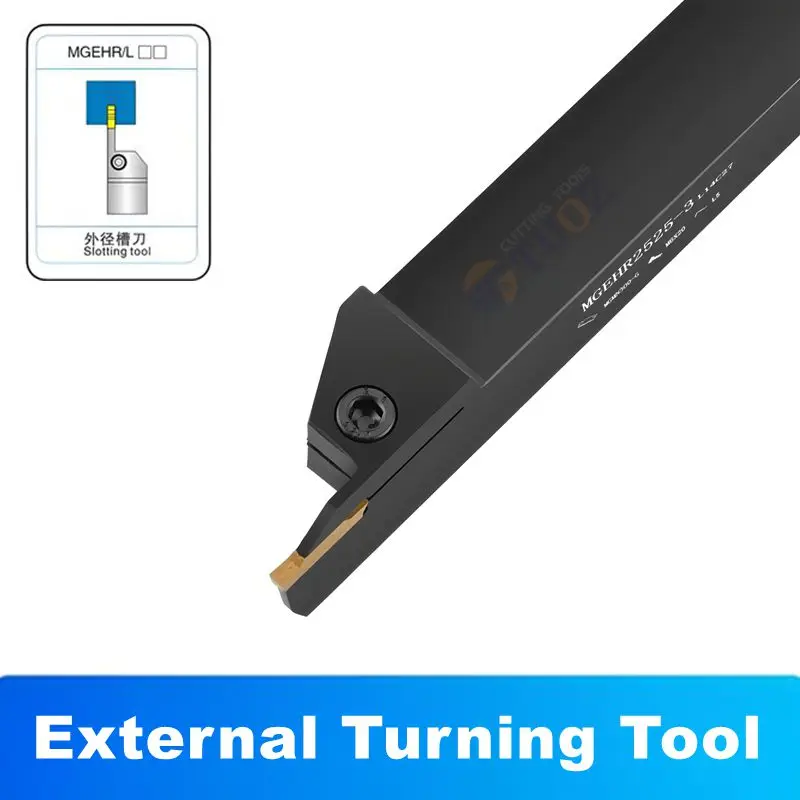 TUOZ MGEHR2020-3 MGEHL2525-2 외부 홈 가공 공구 MGEHR ..