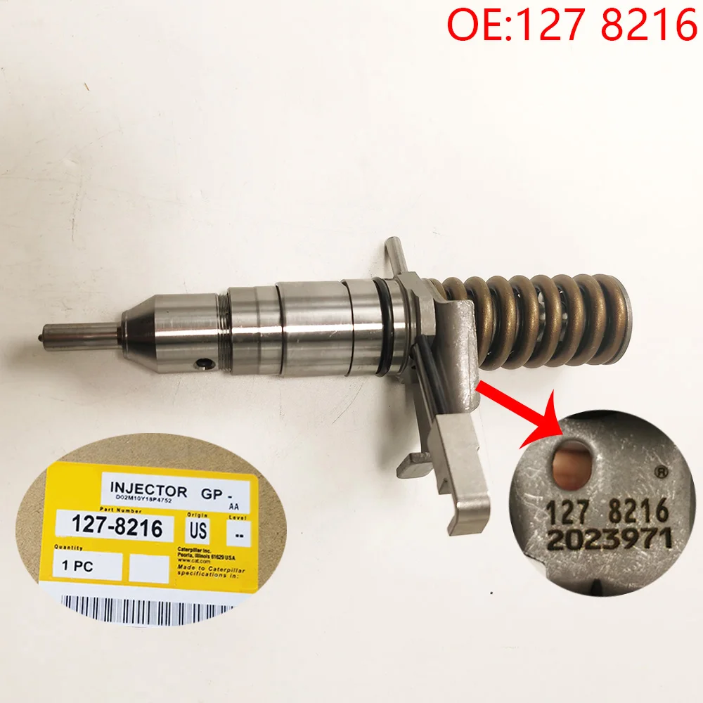 【NEKO】絞り トップス For 3116 Fuel Injector 127-8216 1278216 For Caterpillar CAT