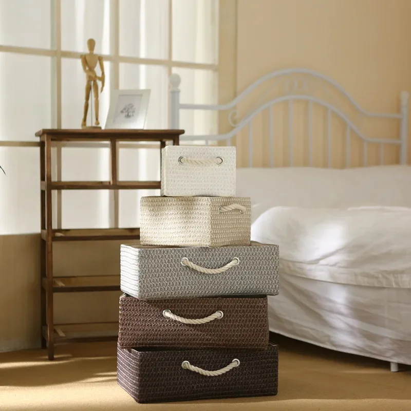 Korean-style Solid Wood Storage Cabinet for Living Room Bedroom storage rack