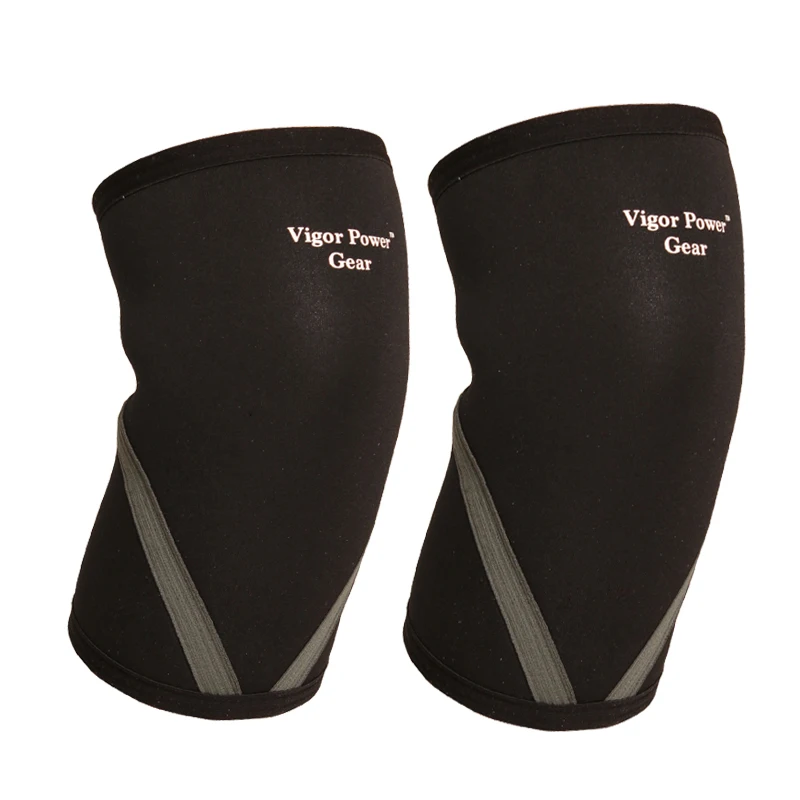 Thick Neoprene Knee Support Warm Knee Sleeve Sport Safety Gym Support Power Weightlifting Crossfit Firness 7mm