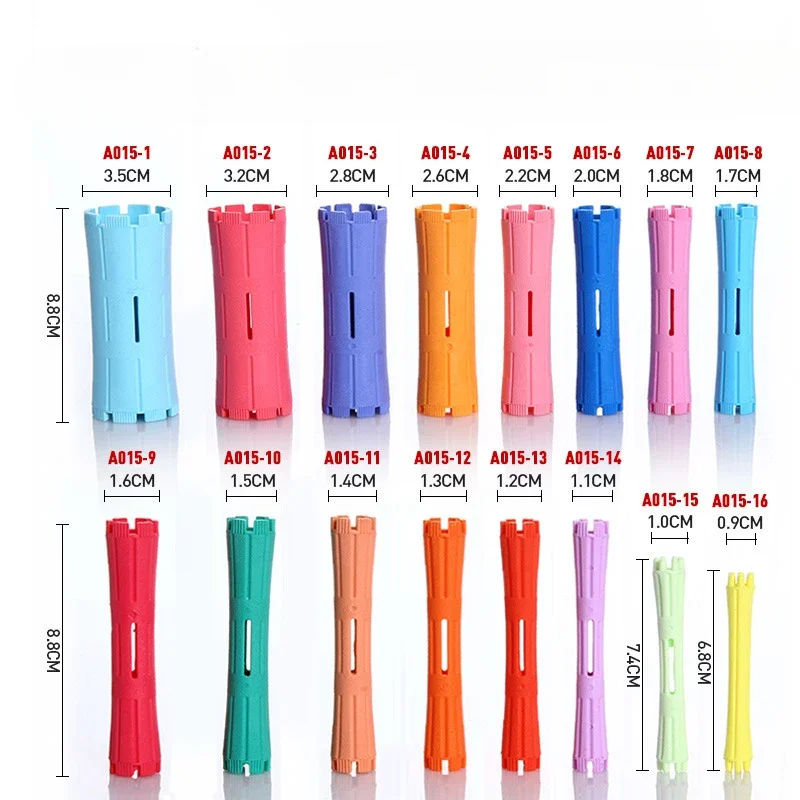 Hair Styling Tool Hair Curling Tools Hair Perm Rods Cold Wave Rods Plastic Perming Hair Curling Rollers Curlers Steel Pintail Comb Curler No Heat 한국 스타일