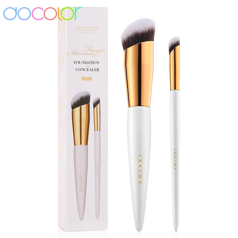 Docolor Foundation Brush & Concealer Brush Oblique Head Liquid
