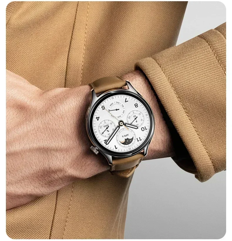 22mm Leather Watch Strap - Soft Sport Band Accessory in Classic Design