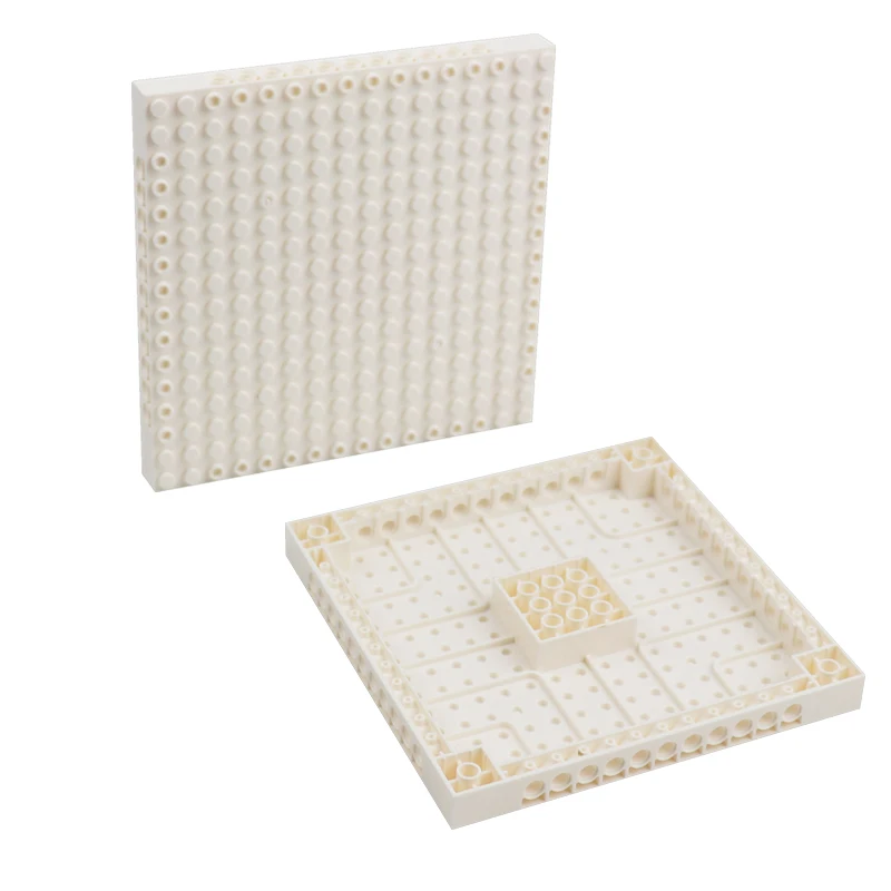 16x16 Double-Sided Building Blocks Baseplate - Educational Creativity Platform