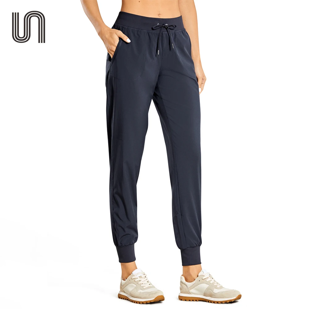 Casual Sports Pants Women Lightweight Joggers Quick Dry Running Sweatpants 27.5 inches