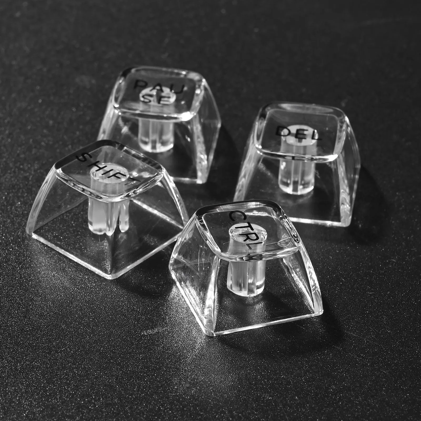 Keycaps Transparentes para Teclado Mecânico Keycaps Retroiluminados para 64 84 96 104 108 Teclas Definir SA Ksa Perfil Cristal Completa - Imagem 3