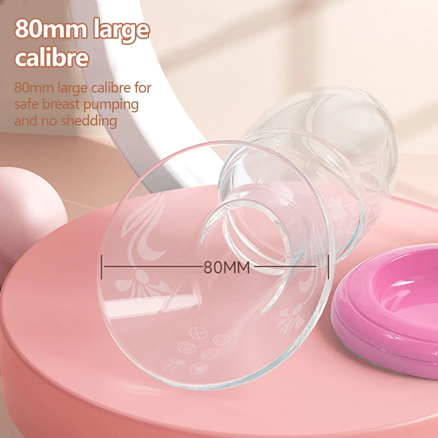 Breastfeeding Suction Bottle Portable Silicone Manual Breast Pump Breastmilk Storer 5