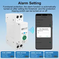 สวิตช์อัจฉริยะ Tuya WiFi รุ่น Smart Breaker 1-63A พร้อมมิเตอร์วัดพลังงาน kWh ตั้งเวลาควบคุมผ่าน Alexa และ Smartlife 5