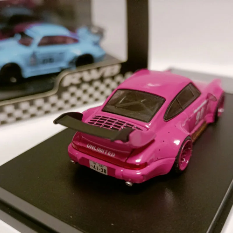 1/64 와이드 바디 수정 럭셔리카 로고 모델, 964/993 RAUH-Welt RWB