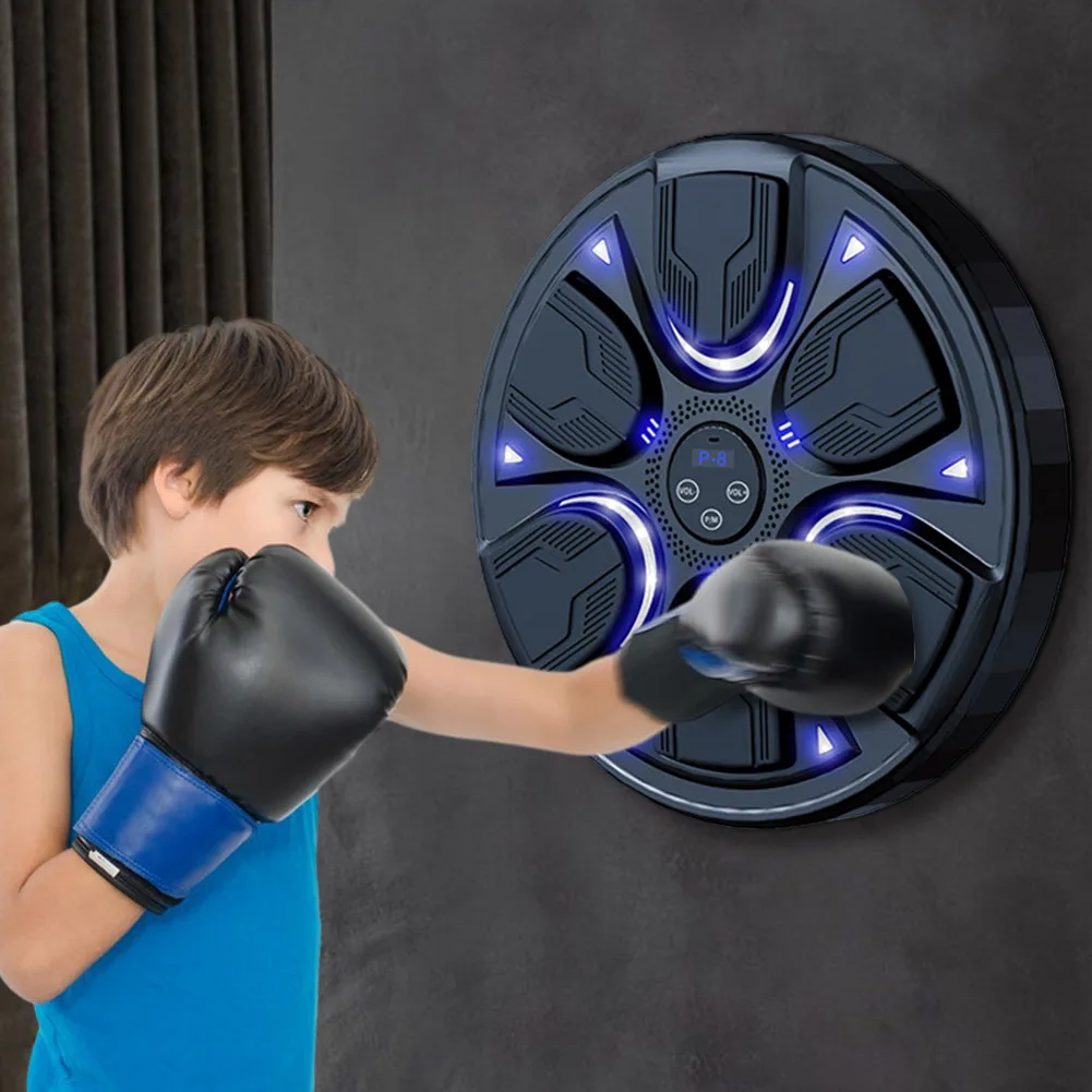 Music Boxing Machine Electronic Indoor Boxing Training Punching 2 Modes For  Home