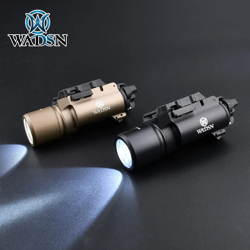 Wadsn X300 Flashlight Tactical White Led Hanging Scout Light Fit 20mm ...