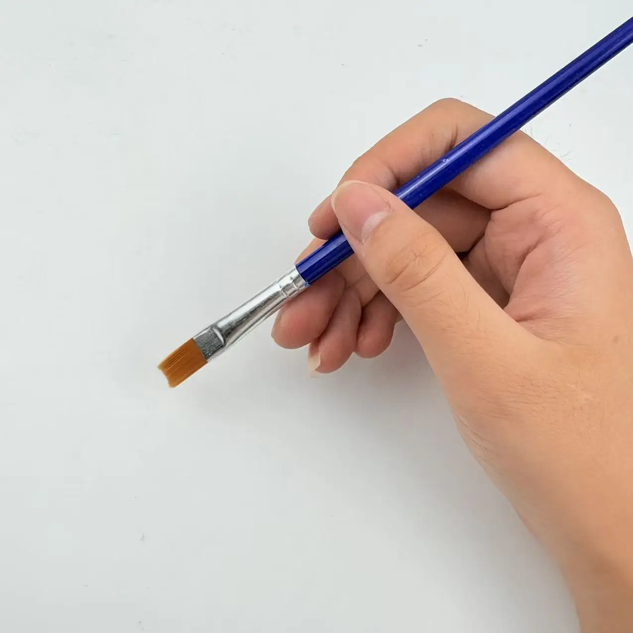 프리미엄 6팩 페인트 브러쉬 전문가용 아티스트 초보자용 아크릴 수채화 유화 프로젝트를 위한 견고한 나일론 강모
