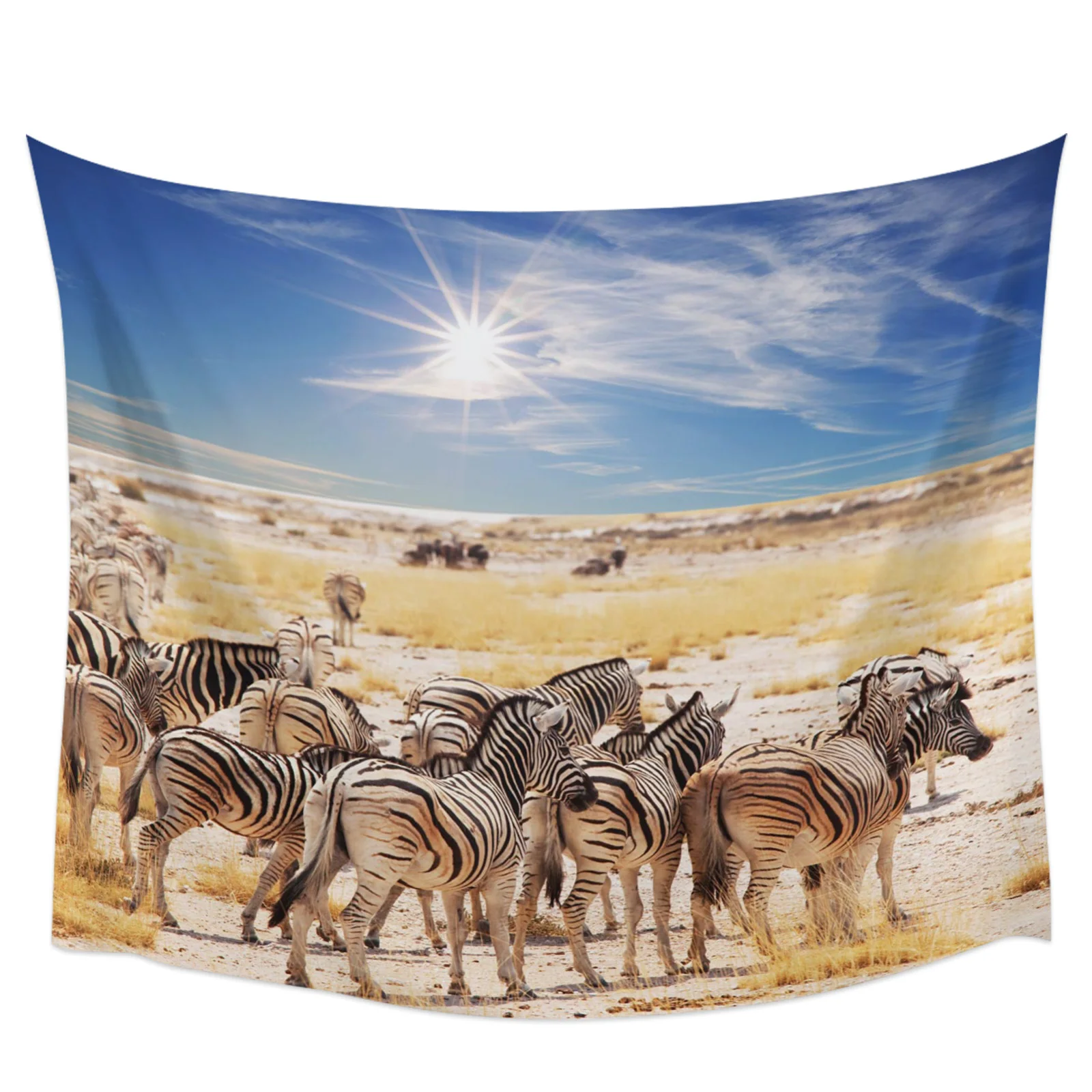 Tapestry Decor Natural Landscape Alps Spring Fresh Grass Mountains Home Living Room Bedroom Wall Hanging