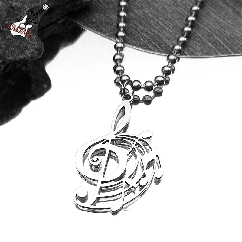 Hip Hop Musik Note Tasche Anhänger Schlüsselring Für Frauen Männer Edelstahl Silber Farbe Trendy Mode Männlichen Schlüsselbund Schmuck Geschenke