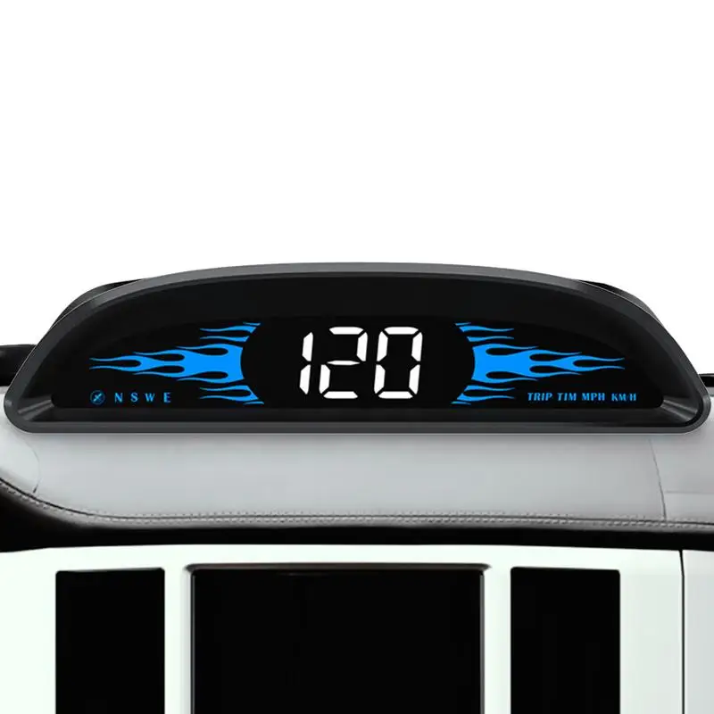 

Car Head Up Display Universal GPS Speedometer Universal GPS Windshield Projection Speedometer With Over Speed Alarm Fatigue