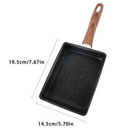 Japanese Nonstick Tamagoyaki Omelette Pan with Cooking Tools (1PC)