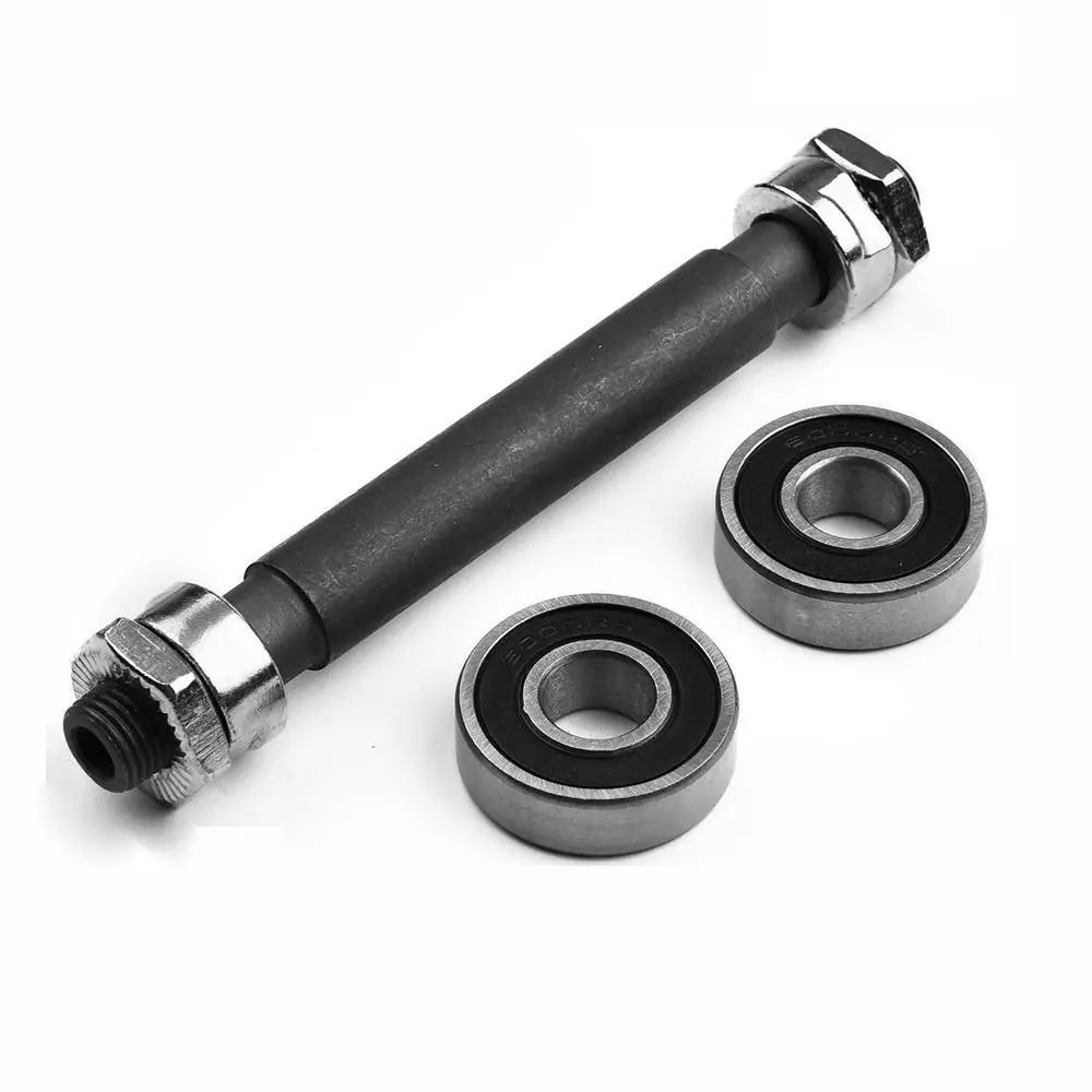 Miniature Ball Bearings Bicycle Ball Bearing Bike Headset Bearings Bicycle Wheel Hub Bearings Ceramic Bearings Cycling Supplies Steel Wheel Hub Bike Axle Hollow Spindle Shaft